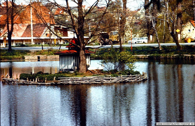 Um 1978 - Blick auf den Schwanenteich.