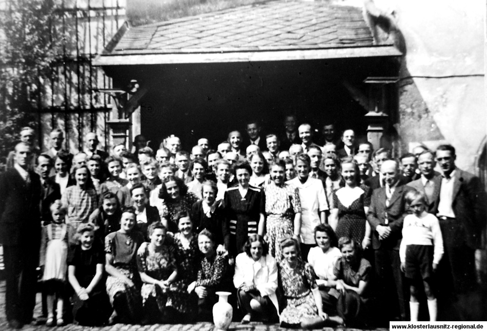 1958 Bad Klosterlausnitzer Sänger - Ausflug zur Leuchtenburg mit Stop Schloss "Fröhliche Widerkunft" Wolfersdorf. 