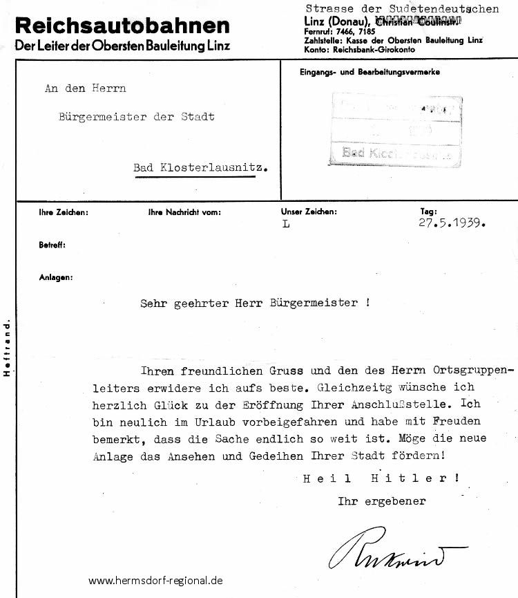 1939-05-27 ROBL Linz an BKl.jpg