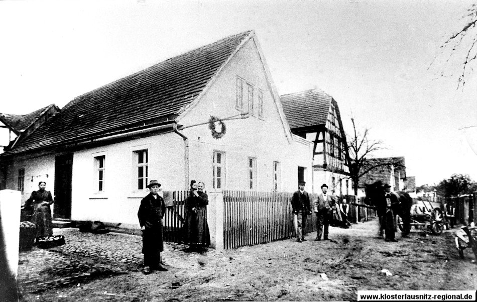 Die Bierstange Bennemann um 1900.