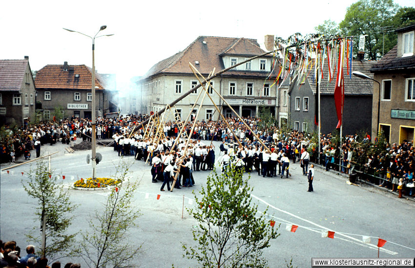 Maibaumsetzen 1980