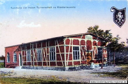 Turnhalle der "Freie Turnerschaft" Klosterlausnitz.