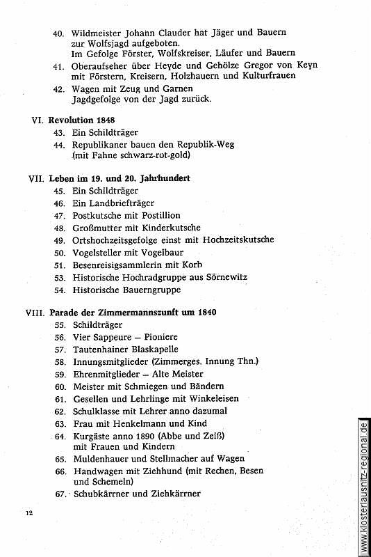 Festprogramm der 850-Jahr-Feier vom 5. bis 14.06.1987