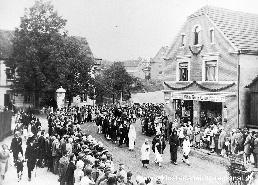 Foto vom Festumzug zur 800-Jahr-Feier 1938