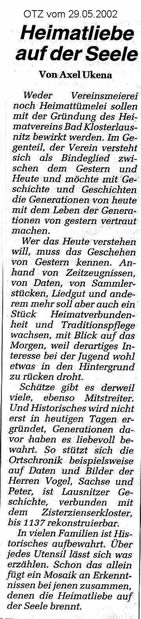 OTZ vom 29.05.2002