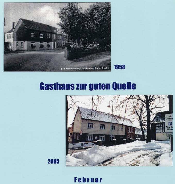 Kalender 2006 Thema Lokalitäten im Wandel der Zeiten