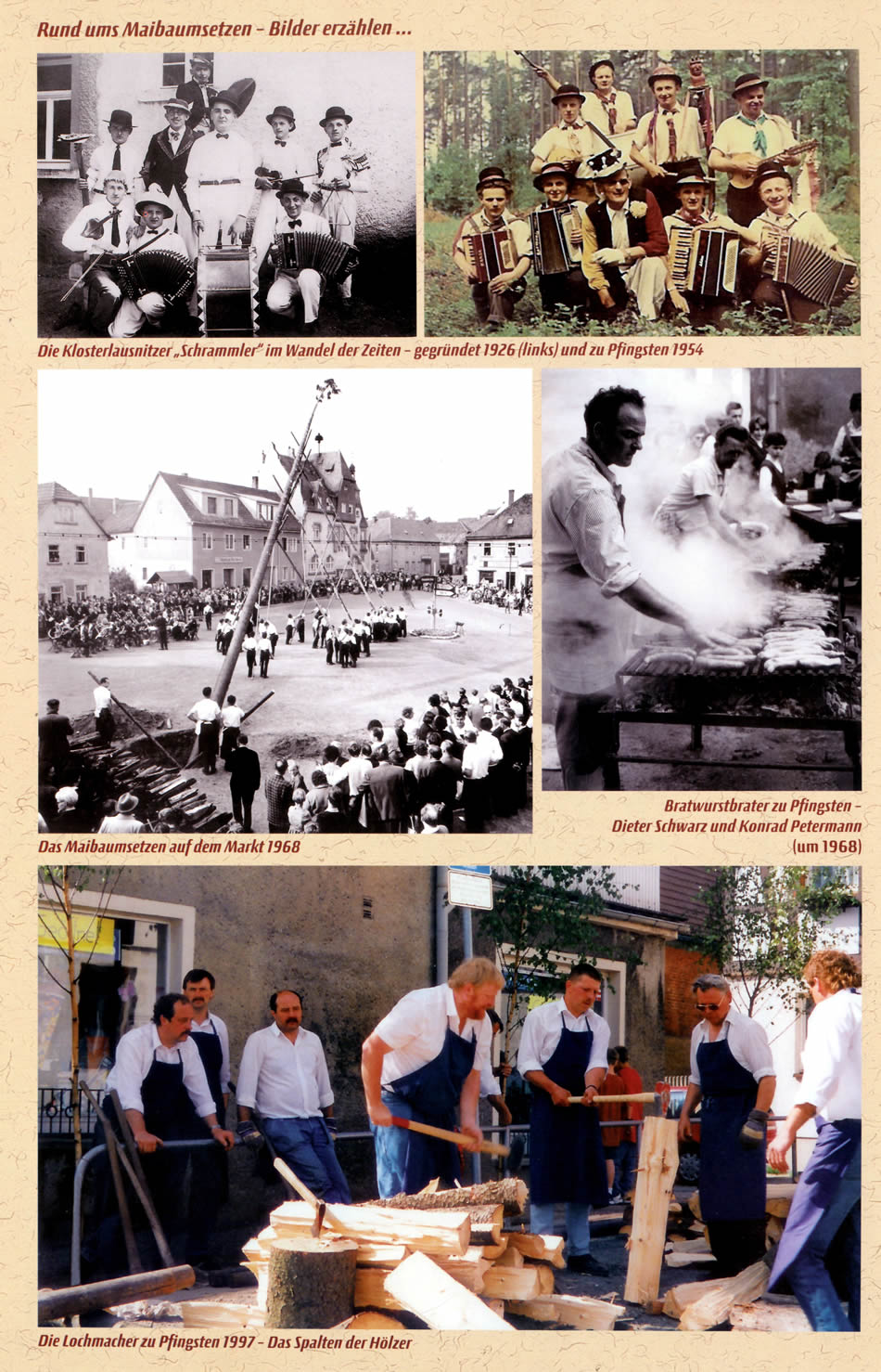 Kalender 2010 Thema Maibaumsetzen