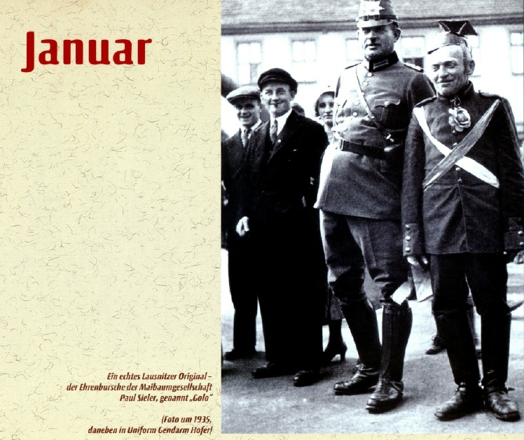Kalender 2010 Thema Maibaumsetzen