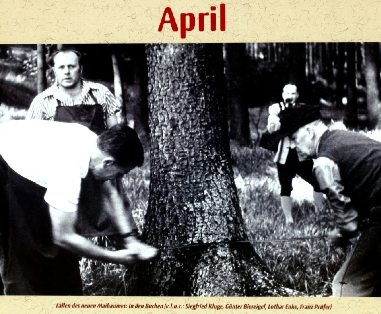 Kalender 2010 Thema Maibaumsetzen