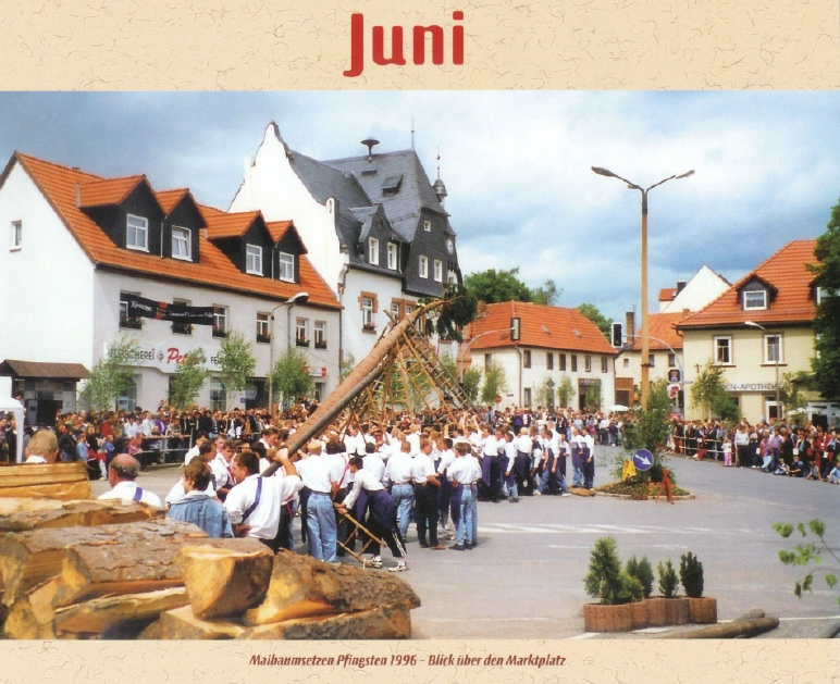 Kalender 2010 Thema Maibaumsetzen