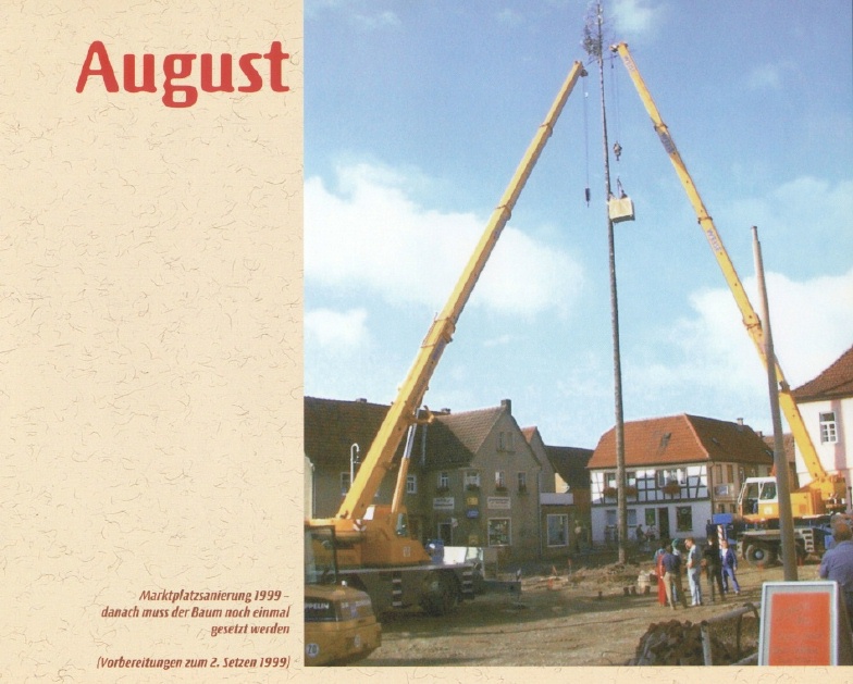 Kalender 2010 Thema Maibaumsetzen