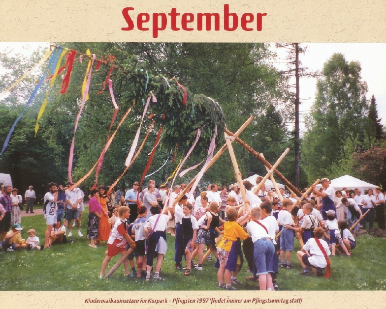 Kalender 2010 Thema Maibaumsetzen