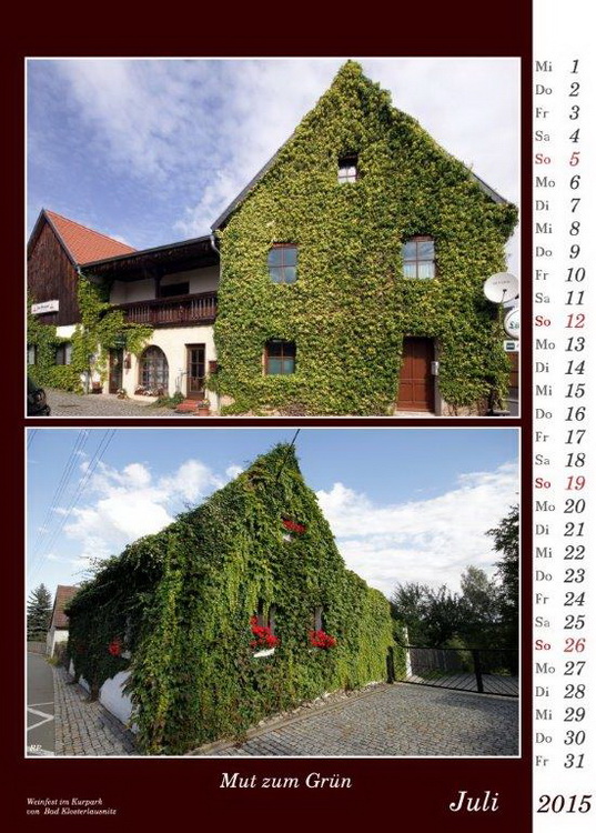 Kalender 2015