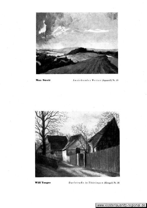 Frühjahrskunstausstellung Bad Klosterlausnitz vom 21. bis 29.03.1948