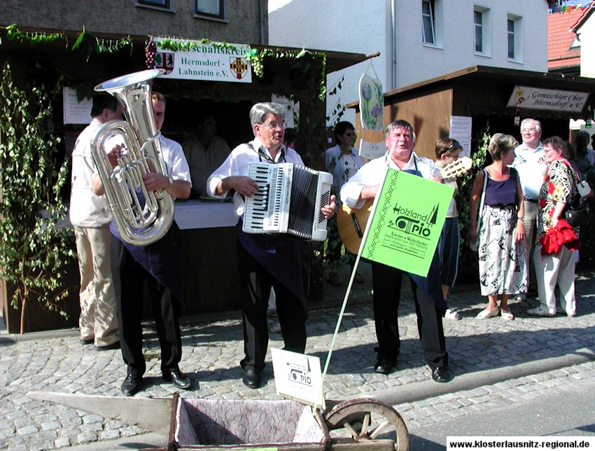 2002 zum Straßenfest "Alte Regensburger Straße" in Hermsdorf