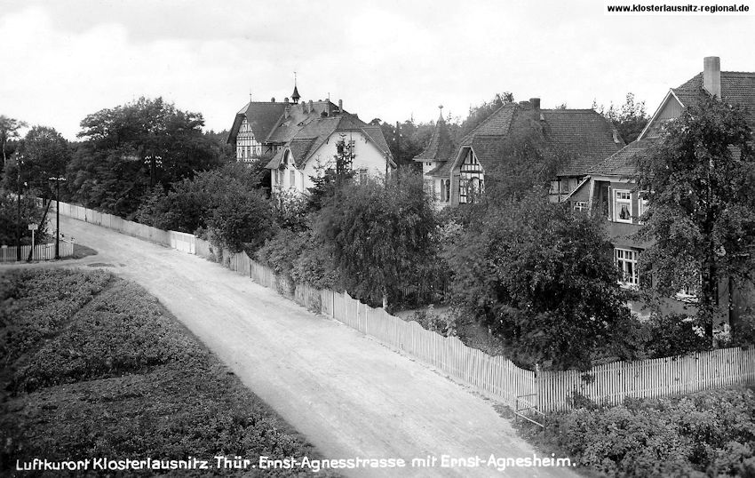 Das Ernst-Agnes-Heim um 1924