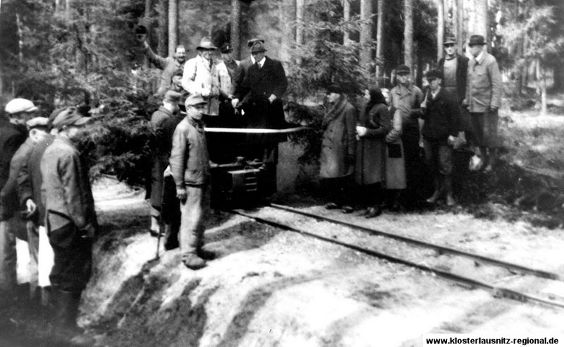 Einweihung der Moorbahn 1948