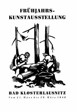 Titelseite Kunstkatalog von 1948