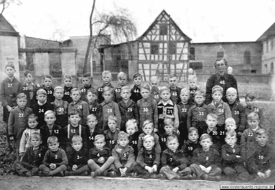 Klassenjahrgang 1947 - 1955 Foto 1952