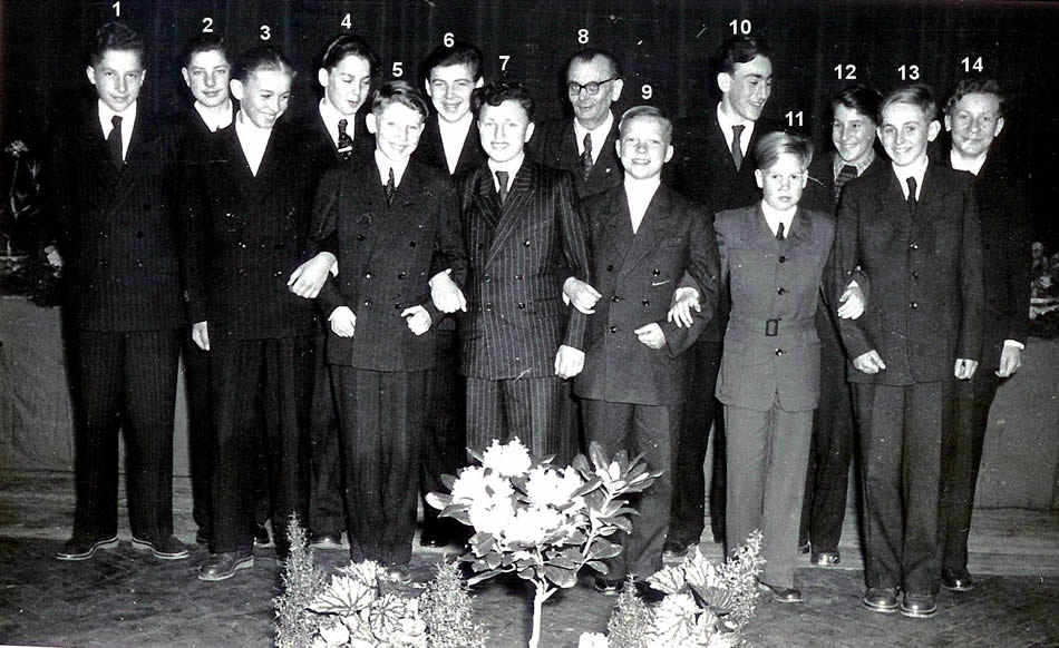 Klassenjahrgang 1947 - 1955 Foto 1952