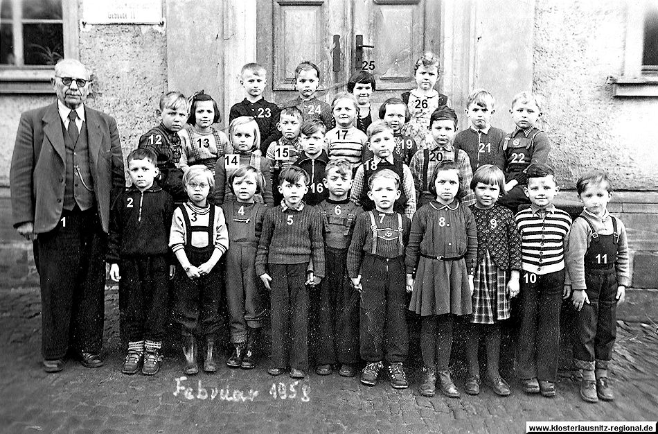 Klassenjahrgang 1957 - 1967 Foto 1958 