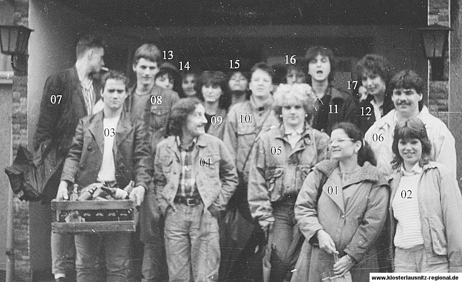 Klassenjahrgang 1973 bis 1983 - Klassentreffen 1989
