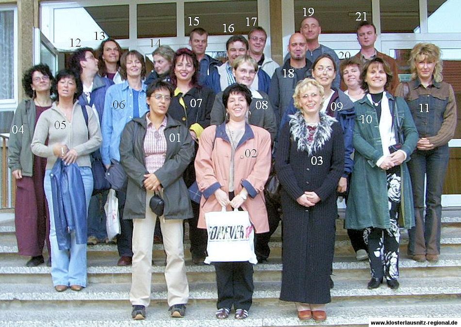 Klassenjahrgang 1973 bis 1983 - Klassentreffen 2003