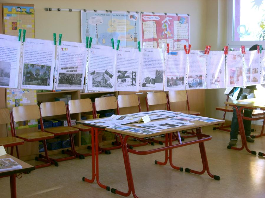 Impressionen von der Namensverleihung am 08.04.2011 - Grundschule "Hermann Sachse"