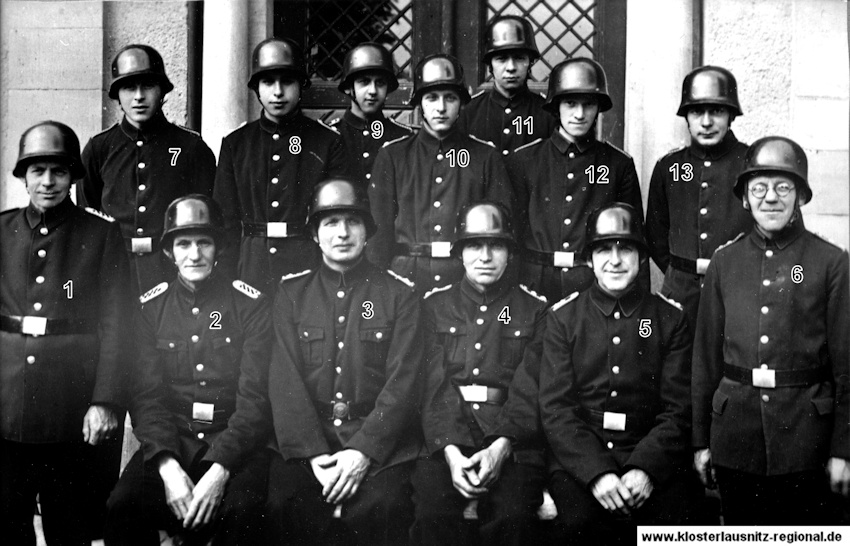 Freiwillige Feuerwehr Bad Klosterlausnitz Foto Anfang der 1950er Jahre