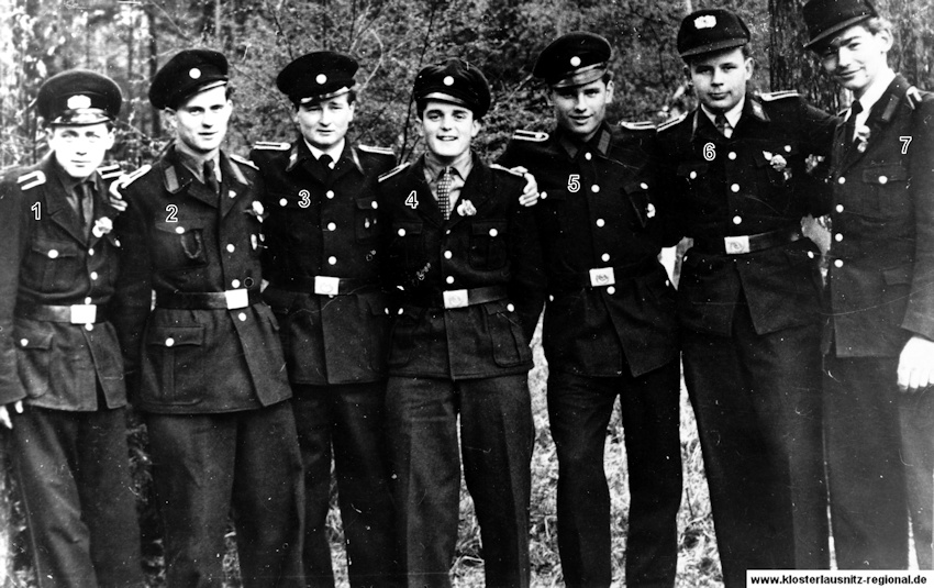 Gemeinde und Freiwillige Feuerwehr Bad Klosterlausnitz am 01.05.1958